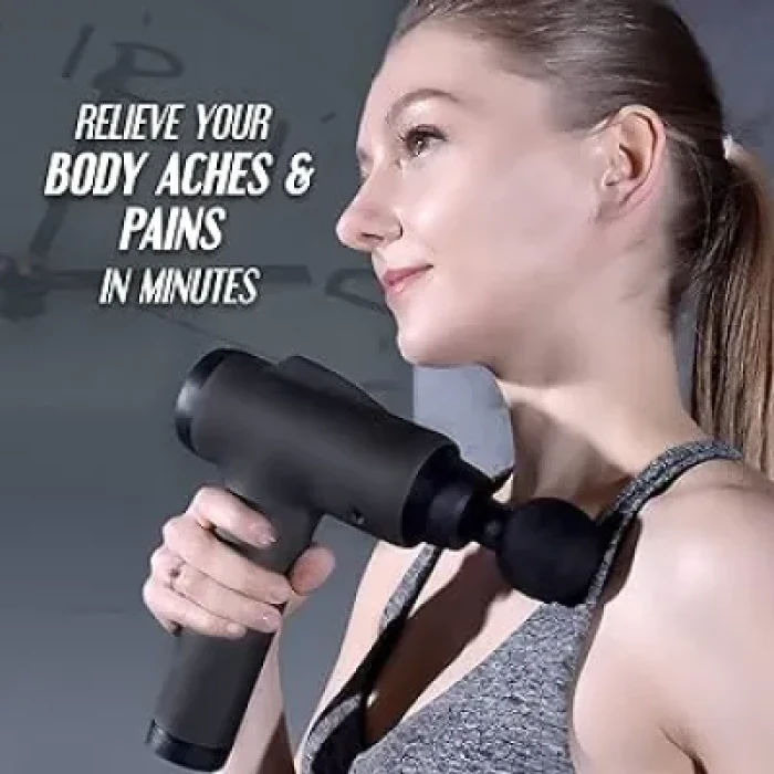 💆♂️ Mini Massager Gun Rechargeable Deep Tissue Therapy SL-720