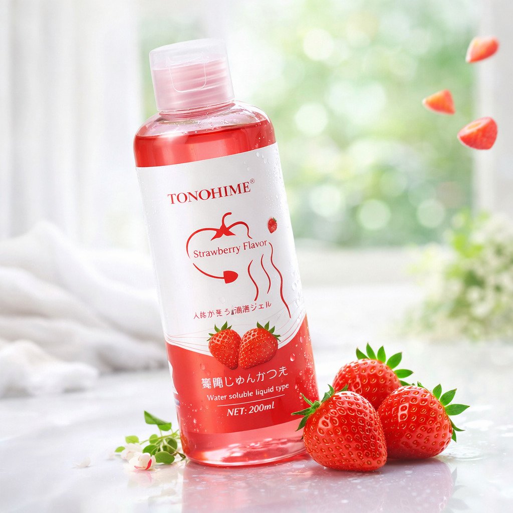 Premium Strawberry Lubricant Gel